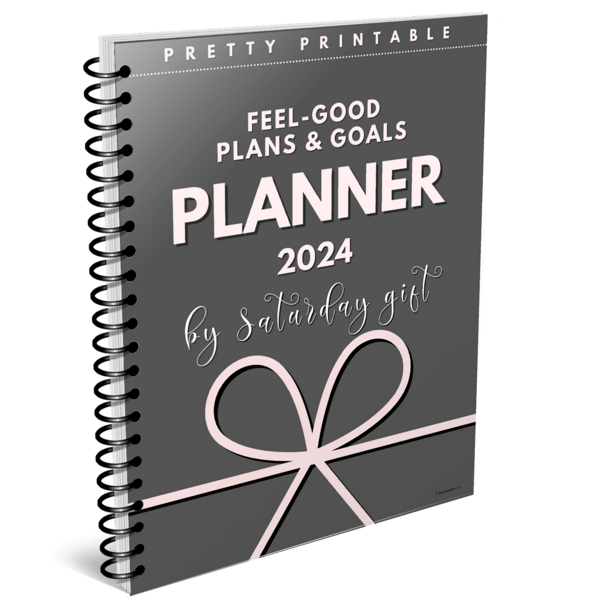 2024 Printable Planner Green by SaturdayGift (+ 2023 Planne
