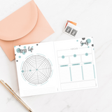 Planner: Feel-Good Goals & Plans - Jungle Mist (undated/blank calendars)