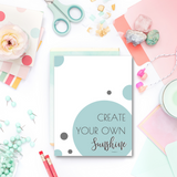 Planner: Feel-Good Goals & Plans - Jungle Mist (undated/blank calendars)