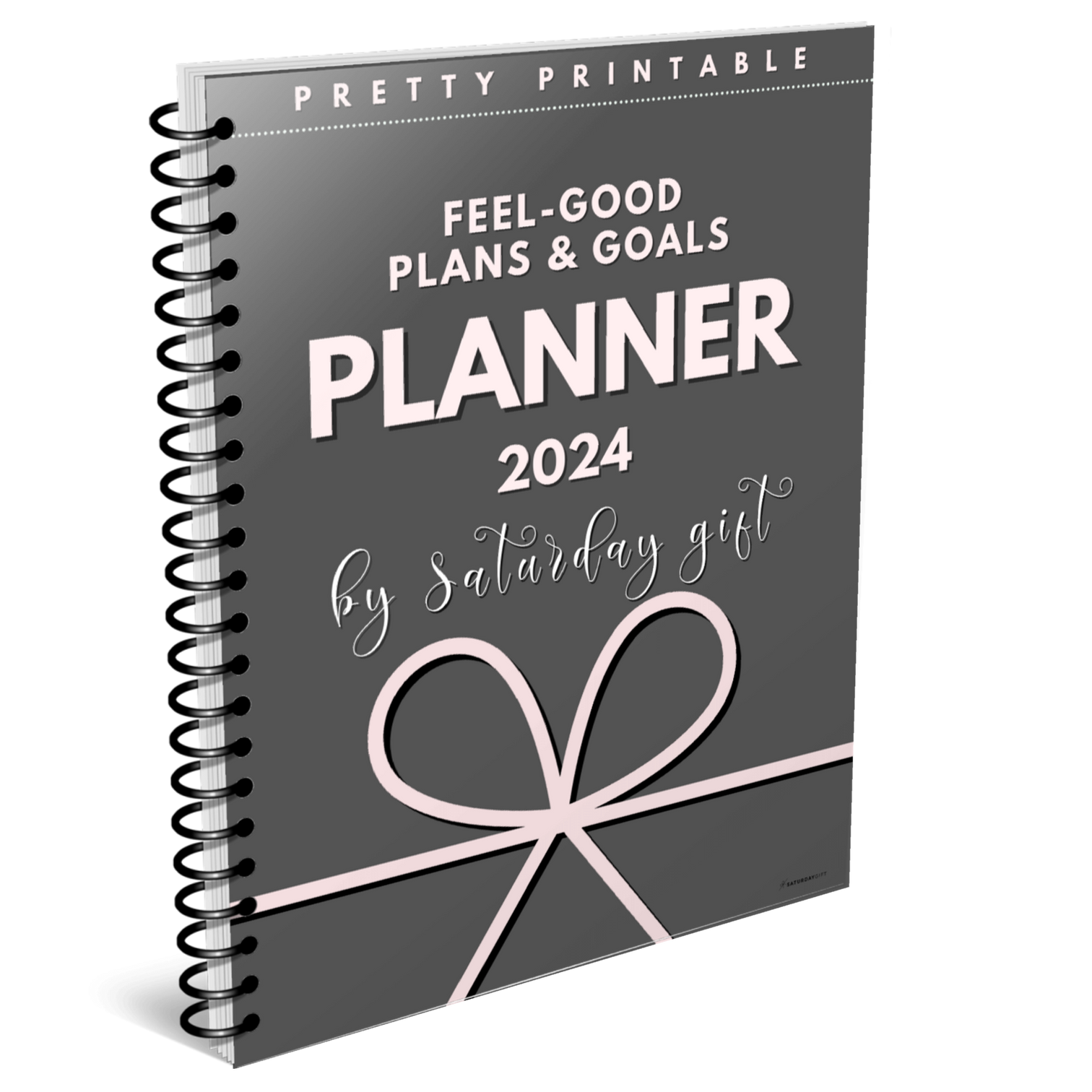 Pretty Printable Planners 2024 SaturdayGift