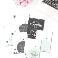 2024 Printable Planner - Gorgeous Green by SaturdayGift
