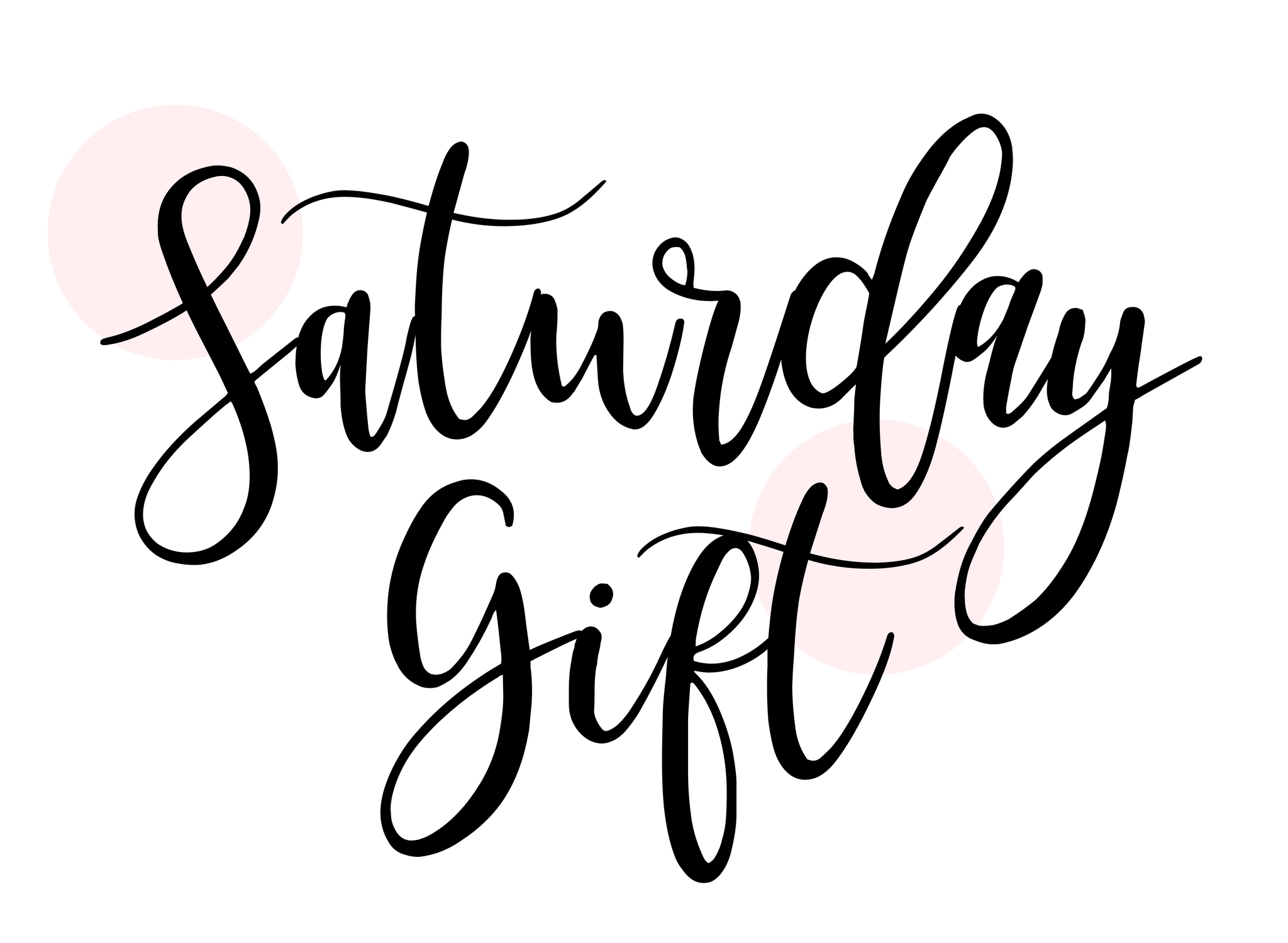 PRETTY Printables SaturdayGift