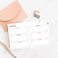 Planner: Feel-Good Goals & Plans - Cotton Candy (undated/blank calendars)