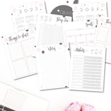 2023 Printable Planner - Pretty Pink by SaturdayGift